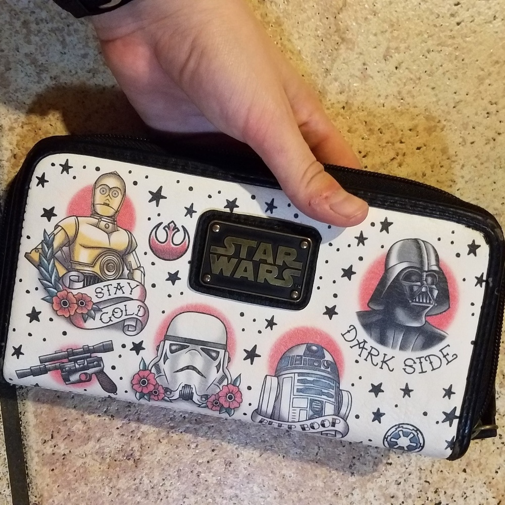 Star Wars Loungefly tattoo wallet